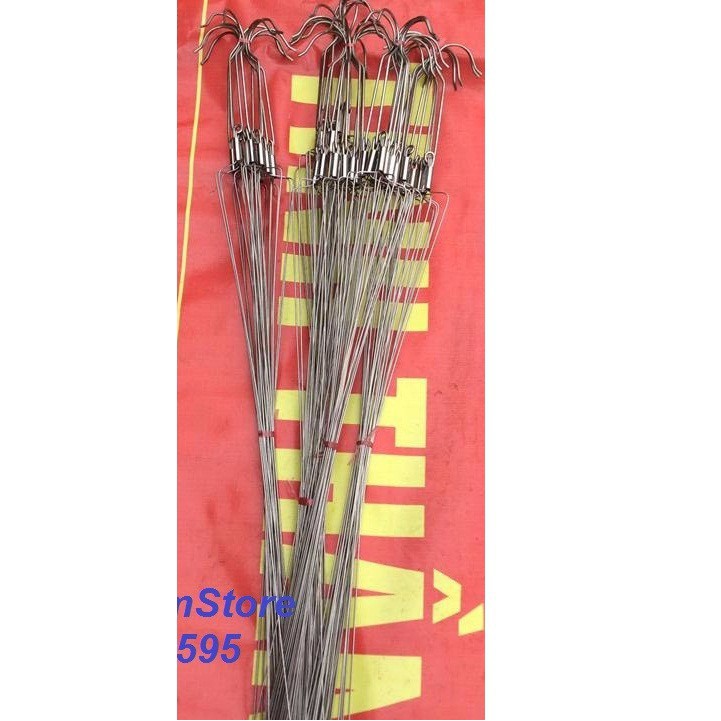 (Rẻ nhất) Set 5 móc inox 3 dây dùng treo chậu hoa lan, cây cảnh dài 90cm tại thietbinhavuon- hàng đẹp - giao hàng nhanh.