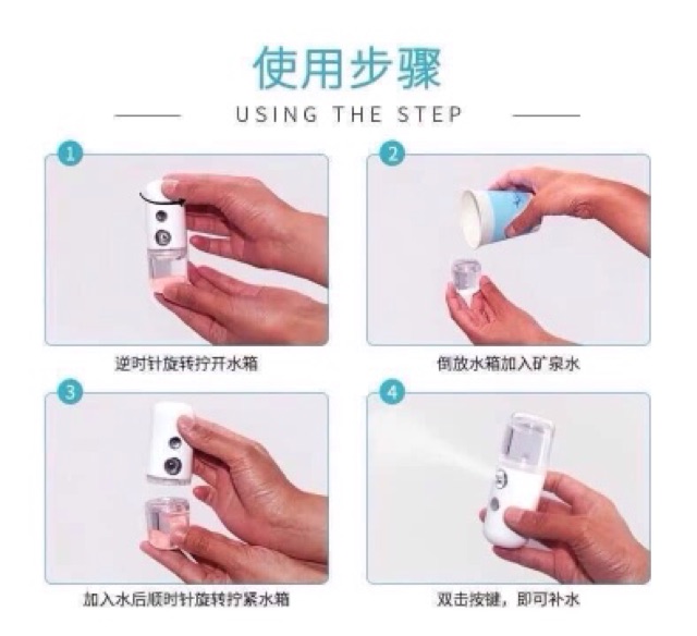 [Máy phun sương] Máy xịt khoáng nano mini | BigBuy360 - bigbuy360.vn