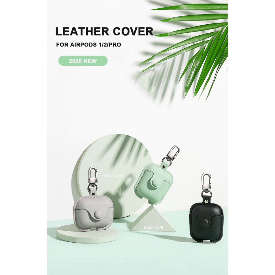 Bao Da Bảo Vệ Hộp Sạc Tai Nghe 3D Cho Airpods Pro 3 2 1