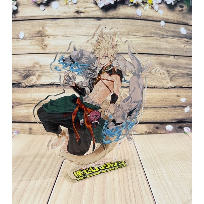 Standee để bàn my hero Acamedia size to mica trong /tượng mô hình anime my hero Acamedia