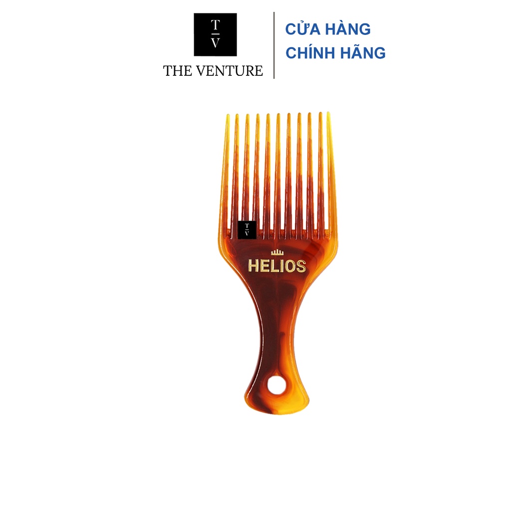 Lược Afro Pick tạo kiểu Helios chuyên dụng Pomade cao cấp chính hãng .