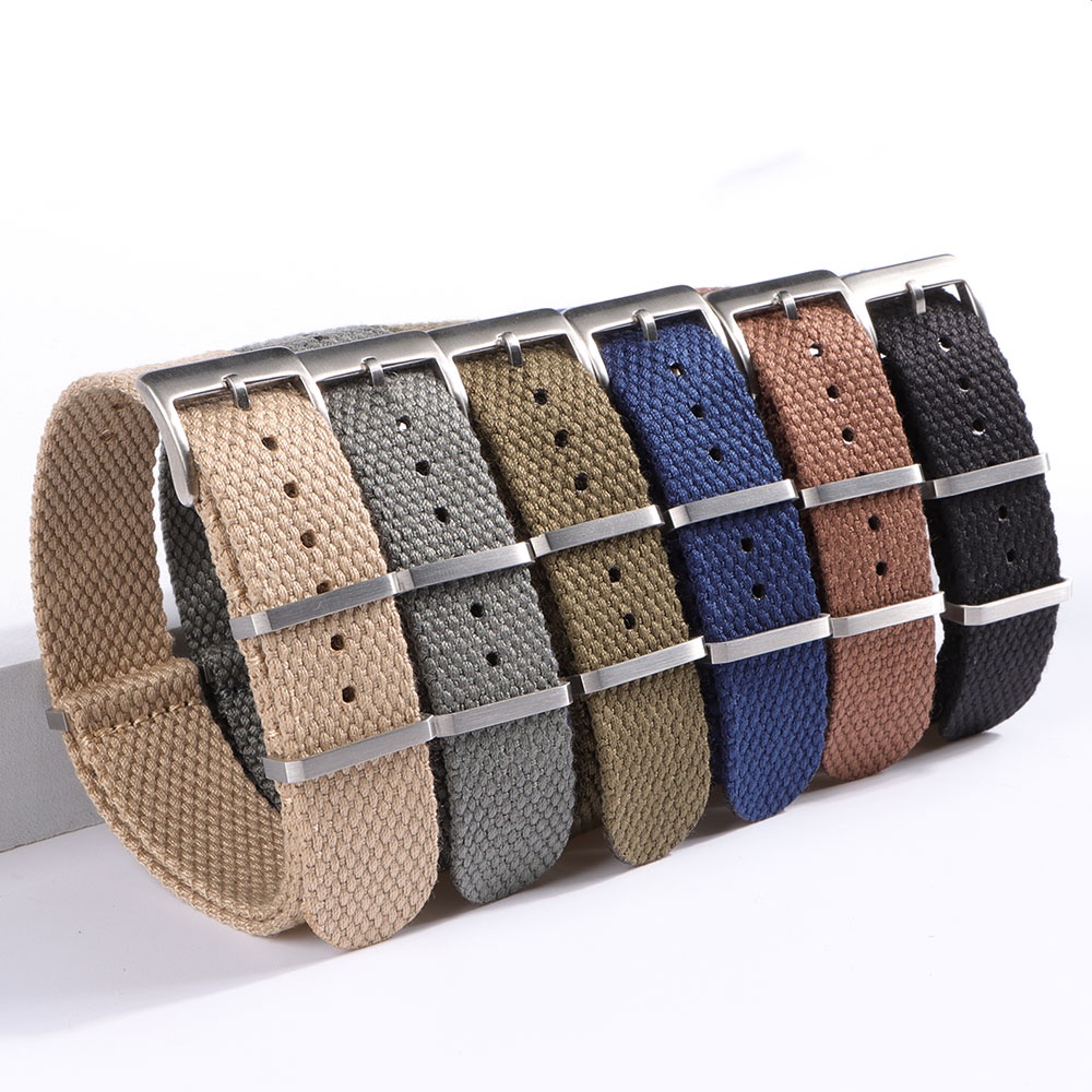 Dây Đeo Nylon Thể Thao Bền Bỉ Cho Đồng Hồ Samsung watch 3 41mm 45mm Huawei watch GT 20mm 22mm