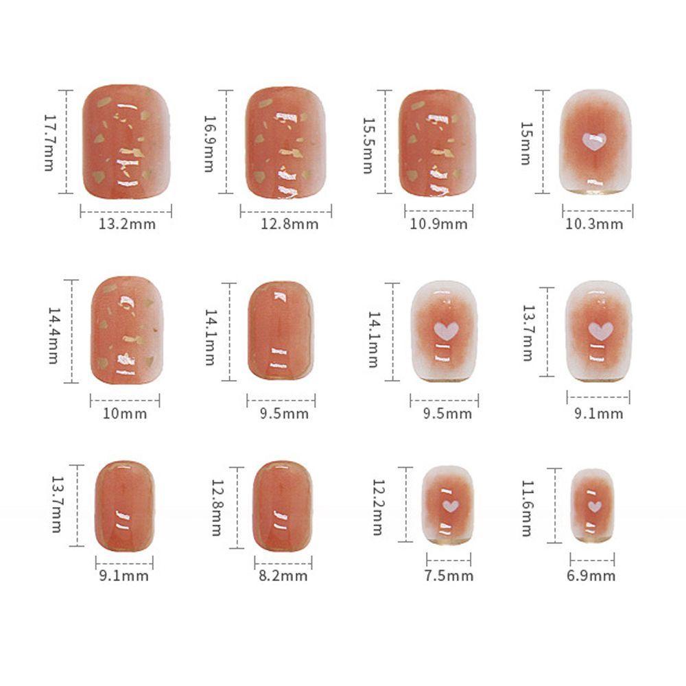 Bộ Móng Tay Giả Hình Hoa Anh Đào Nhật Bản Cho Nữ