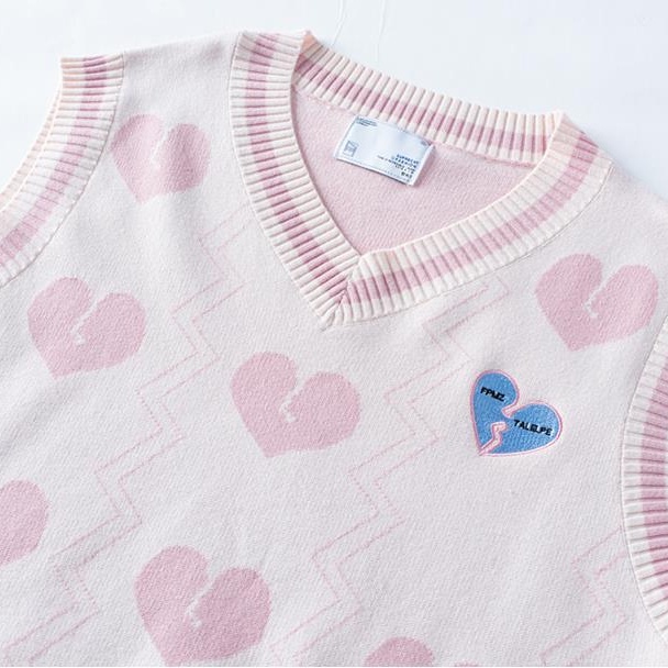 Áo sweater không tay cổ chữ v xinh xắn nhiều màu sắc thời trang dành cho nữ