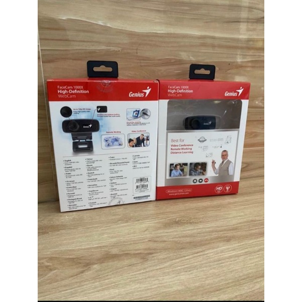 Webcam Genius 1000X HD 720P Black - Hàng Chính Hãng | BigBuy360 - bigbuy360.vn
