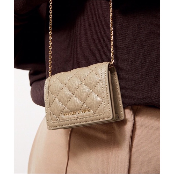 Ví mini trần trám hot new 2022 kèm dây đeo fullbox