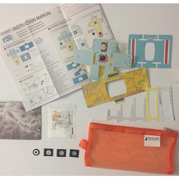 Kính Hiển Vi Giấy Foldscope