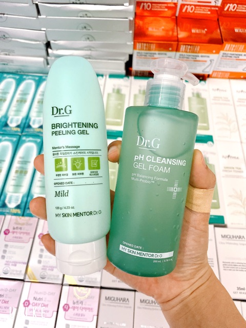 [ĐỦ BILL] TẨY DA CHẾT DR.G BRIGHTENING PEELING GEL