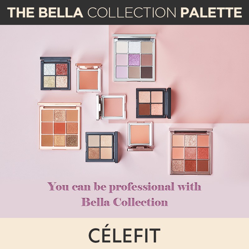 Bảng phấn mắt Celefit The Bella Collection 17g | BigBuy360 - bigbuy360.vn