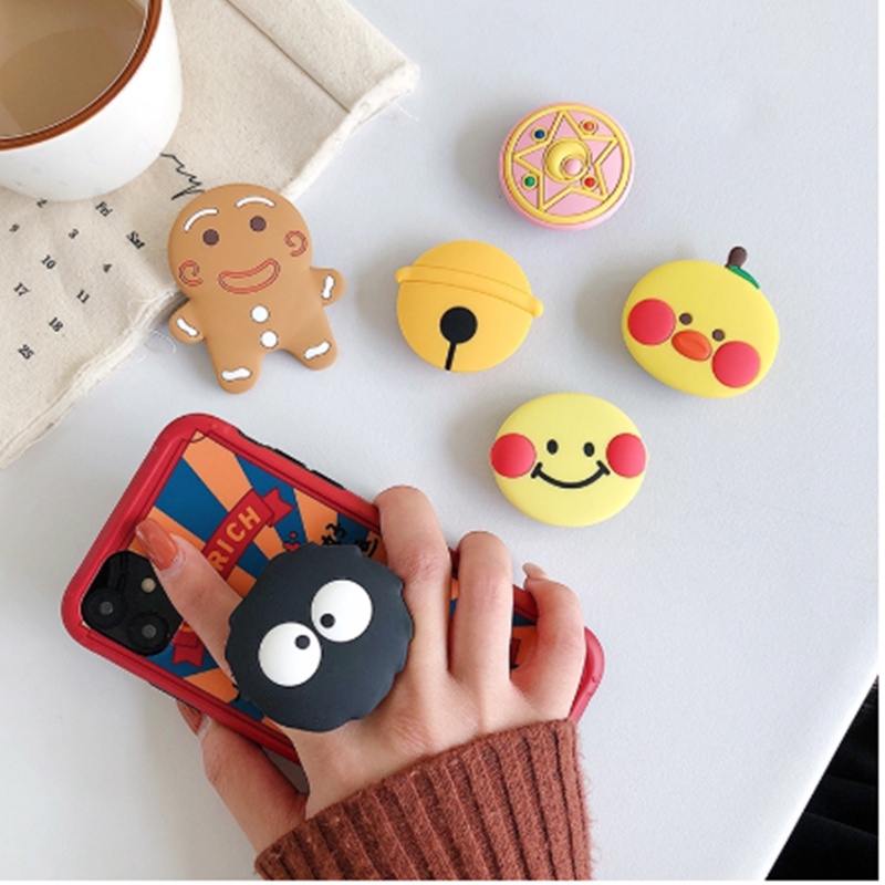 Giá Đỡ Điện Thoại Kiểu Dáng Hoạt Hình 3d Dễ Thương