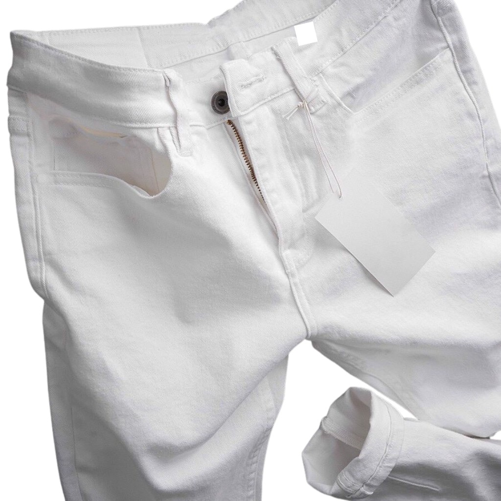 Quần jean nam màu đen trơn không rách gối chất bò cao cấp co dãn 4 chiều đẹp from dáng rin skinny YuMy JM20