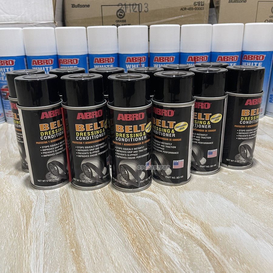Bảo dưỡng dây curoa Abro Belt Dressing and Conditioner 170g