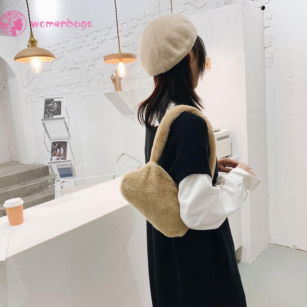 Túi Đeo Vai Họa Tiết Lông Động Vật Đáng Yêu Cho Nữ | BigBuy360 - bigbuy360.vn