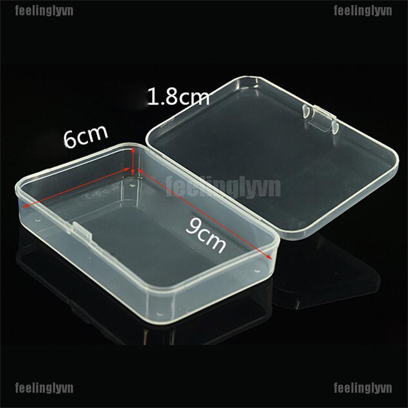 ❤TOP❤ Hộp nhựa trong suốt đựng card visit tiện dụng ❤YO