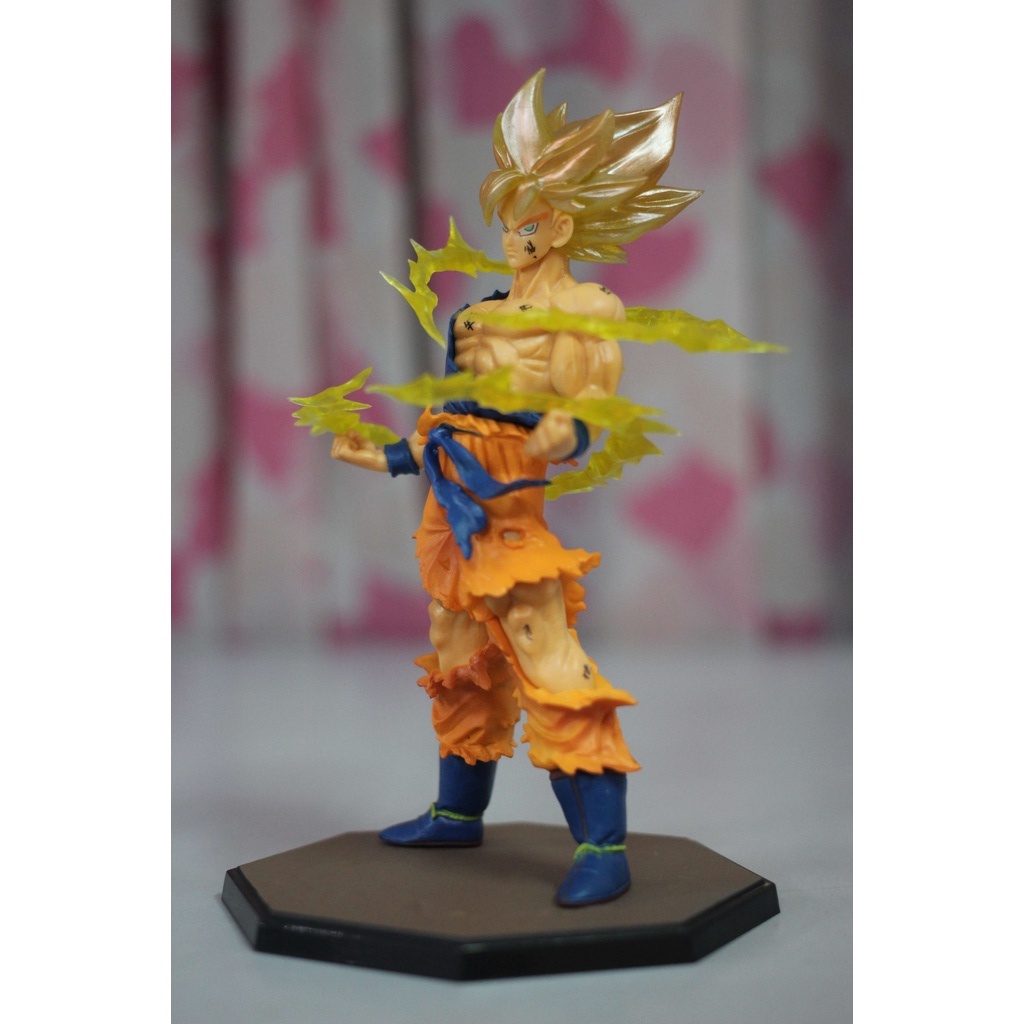 Mô hình Dragon Ball SonGoku Super Saiyan FZERO cao 17cm chi tiết đẹp mắt - mô hình 7 viên ngọc rồng Dragon Ball