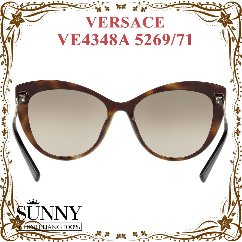 Kính mát chính hãng nam nữ Versace VE2193 1428/87 màu sắc thời trang, thiết kế dễ đeo bảo vệ mắt