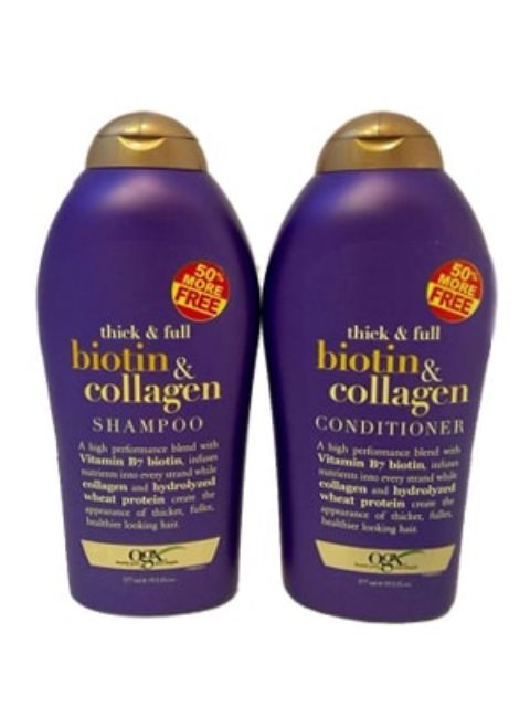 Dầu gội xã biotin& collagen 577ml giá 240000₫-480000₫ 1 cặp gội xã