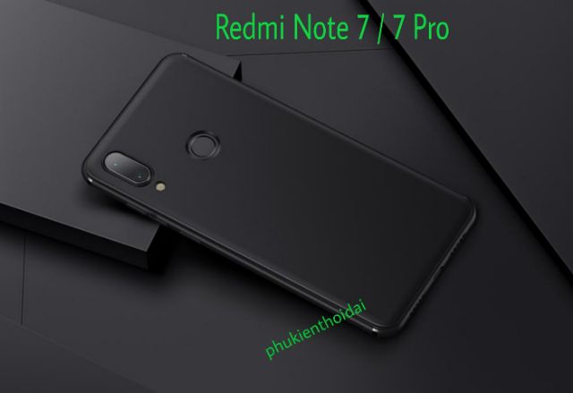 3 MÀU ỐP LƯNG DẺO XIAOMI REDMI NOTE 7 / 7 PRO CAO CẤP SIÊU MỎNG