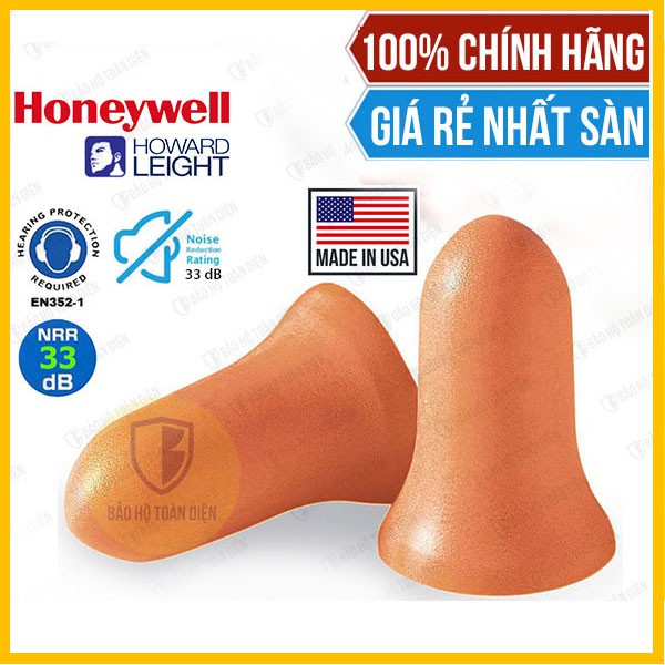 [CHÍNH HÃNG USA] Nút tai chống ồn Honeywell Max1 - Bịt tai chống ồn 29dB - dùng chống ồn đi ngủ, đi tàu xe, lao động,...