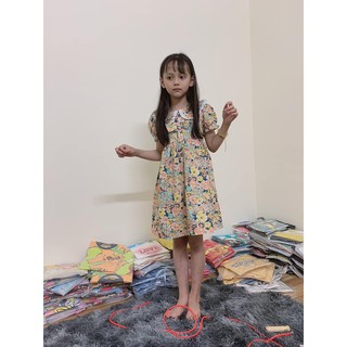 Váy Cho Bé Gái Vải Thô mềm Từ 15 - 25kg (ảnh thật shop chụp)