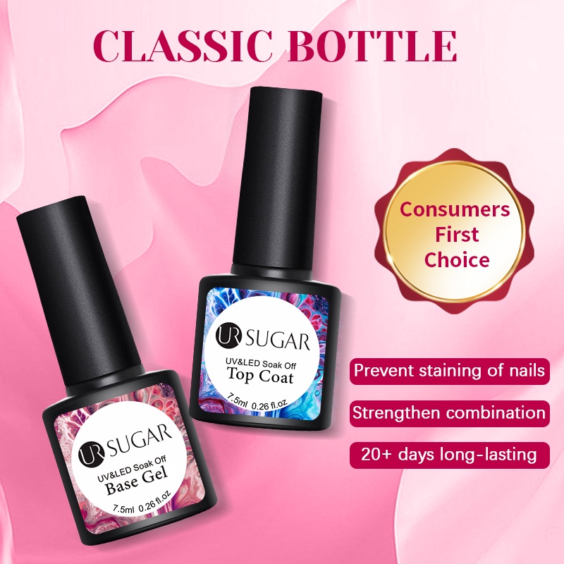 Sơn lót móng tay gel UV UR SUGAR bền màu 15ml