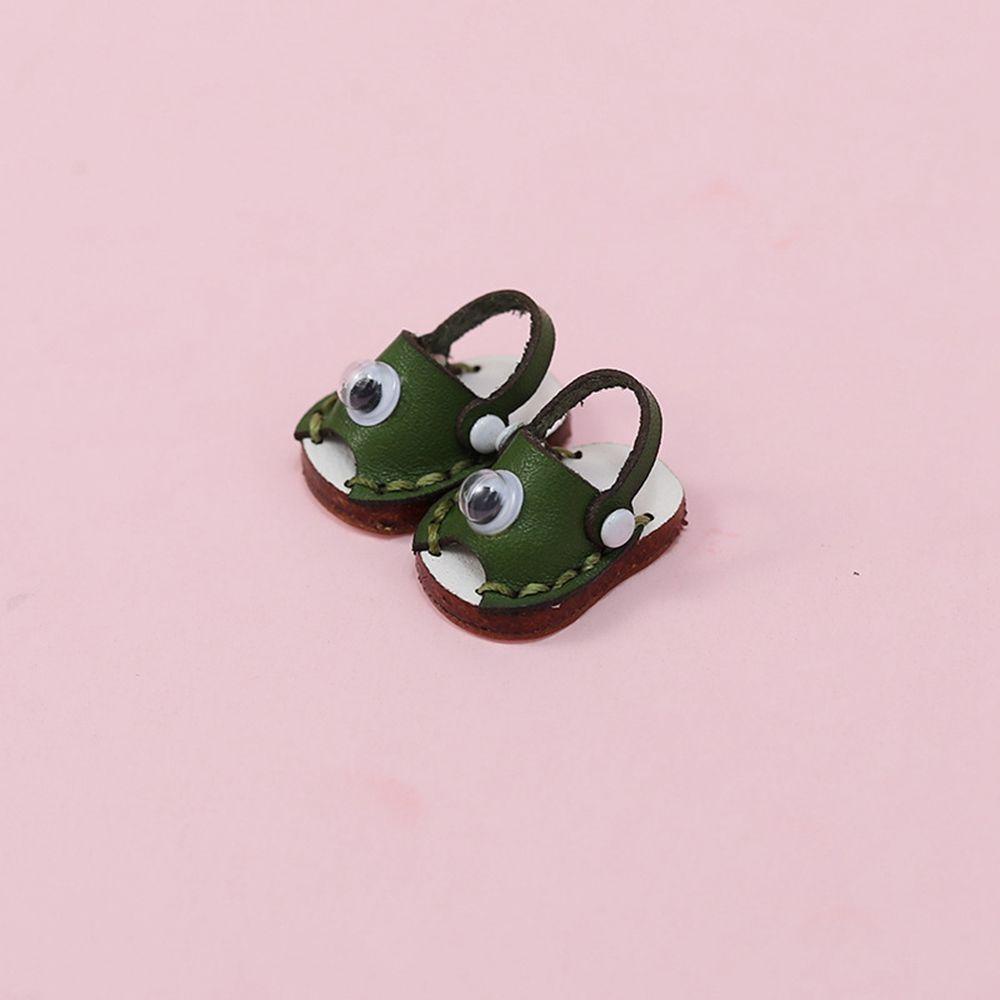 Giày Búp Bê Da Bò Màu Cầu Vồng Cho obitsu11GSCbody9OB11