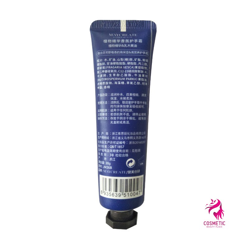 Kem Dưỡng Da Tay M'AYCREATE 30g Vị Hoa Quả Cho Đôi Tay Mềm Mại P621 | BigBuy360 - bigbuy360.vn