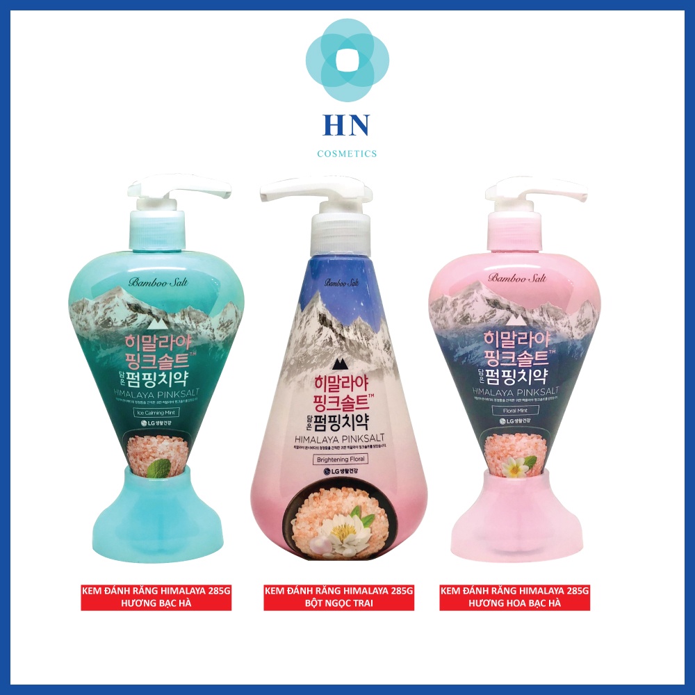 Kem Đánh Răng Muối Hồng Himalaya Pinksalt Hàn Quốc 285g