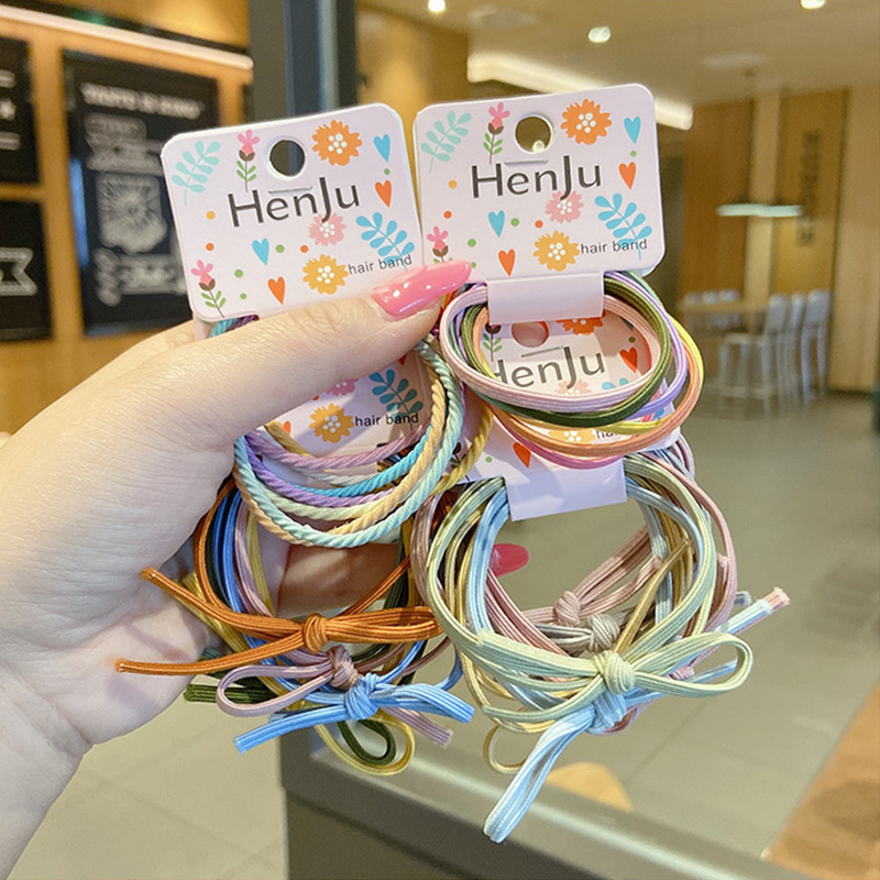 Dây buộc tóc nhiều màu sắc xinh xắn dành cho nữ