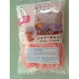 Nón tắm chùm tóc Aisen Nhật Bản hàng cao cấp SCP-10 vải nilon 100%, không thấm nước hàng nhập khẩu