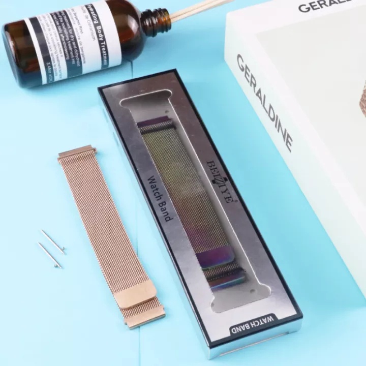 Dây Đeo Nam Châm Bằng Thép Không Gỉ Cho Đồng Hồ Thông Minh Hero Band 3 B57