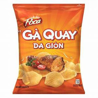 Bánh snack Poca Gà quay da giòn 37g