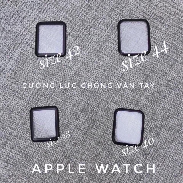 Cường lực Apple wach chống vân tay, chống xước, tấm dán cường lực đồng hồ