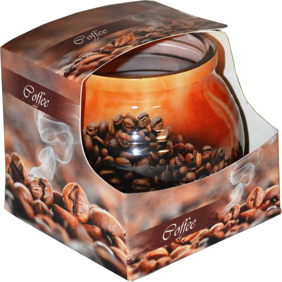 Ly nến thơm Admit ADM0589 Coffee 80g (Hương cà phê)