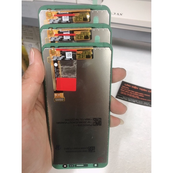 Màn hình SAM SUNG J4plus / J6plus / J4+ / J6+ / J4core Zin New Full bộ màu đen Bảo hành 3 tháng Tặng kèm keo+tuavít+cườn