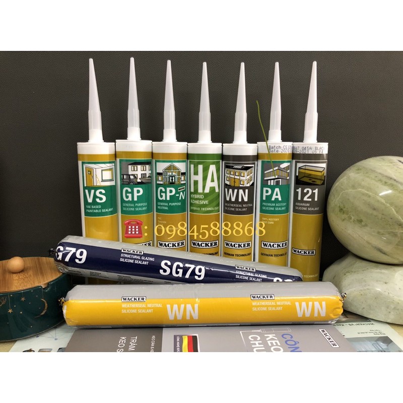 Keo Silicone trung tính Wacker GP_N  CN Đức