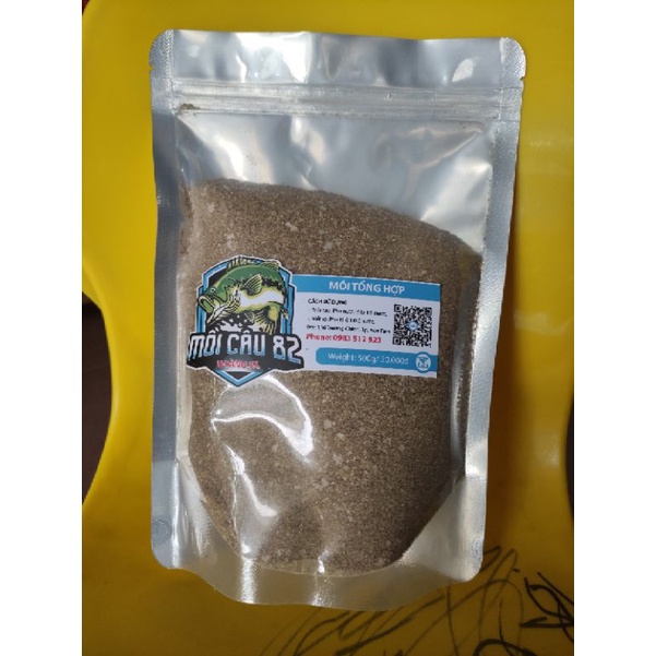 Mồi câu tổng hợp trộn sẵn.