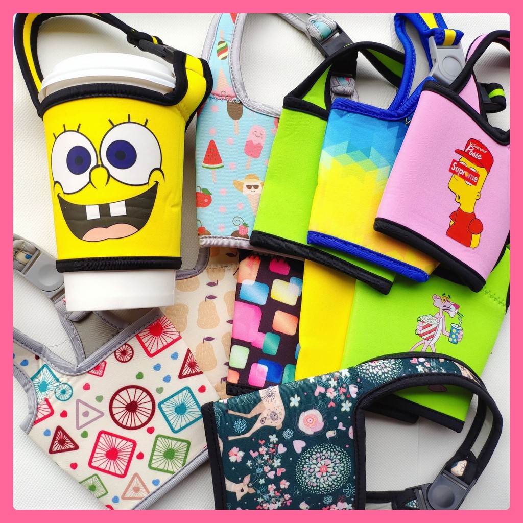 Quai xách vải đựng ly, cốc cafe Highland bảo vệ môi trường nhiều hình đẹp xinh