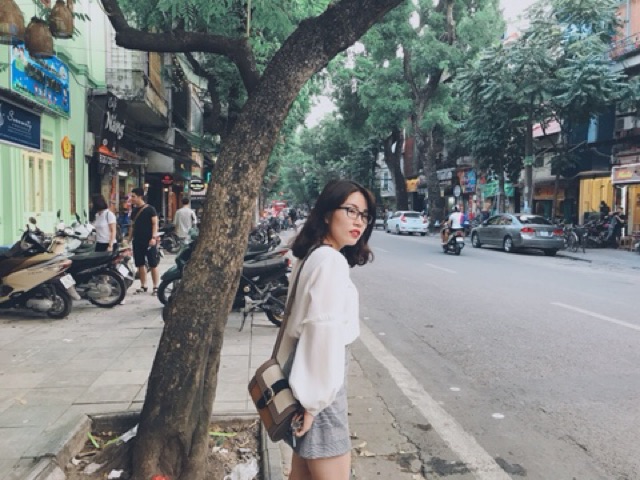 Áo tay bồng Nana