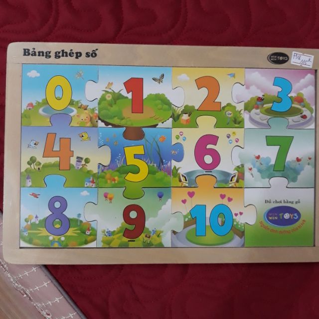 Bảng ghép số Winwintoys - thanh lý cửa hàng