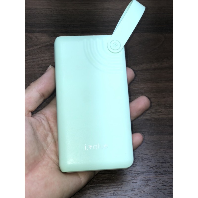 [Xả kho] Pin sạc dự phòng Li- polymer 10000mAh ivalue MTP100005 - hàng 99%