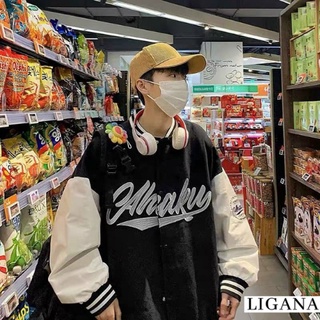 Áo khoác dù bomber 2 lớp phối nút bấm alaska cực hot ligana