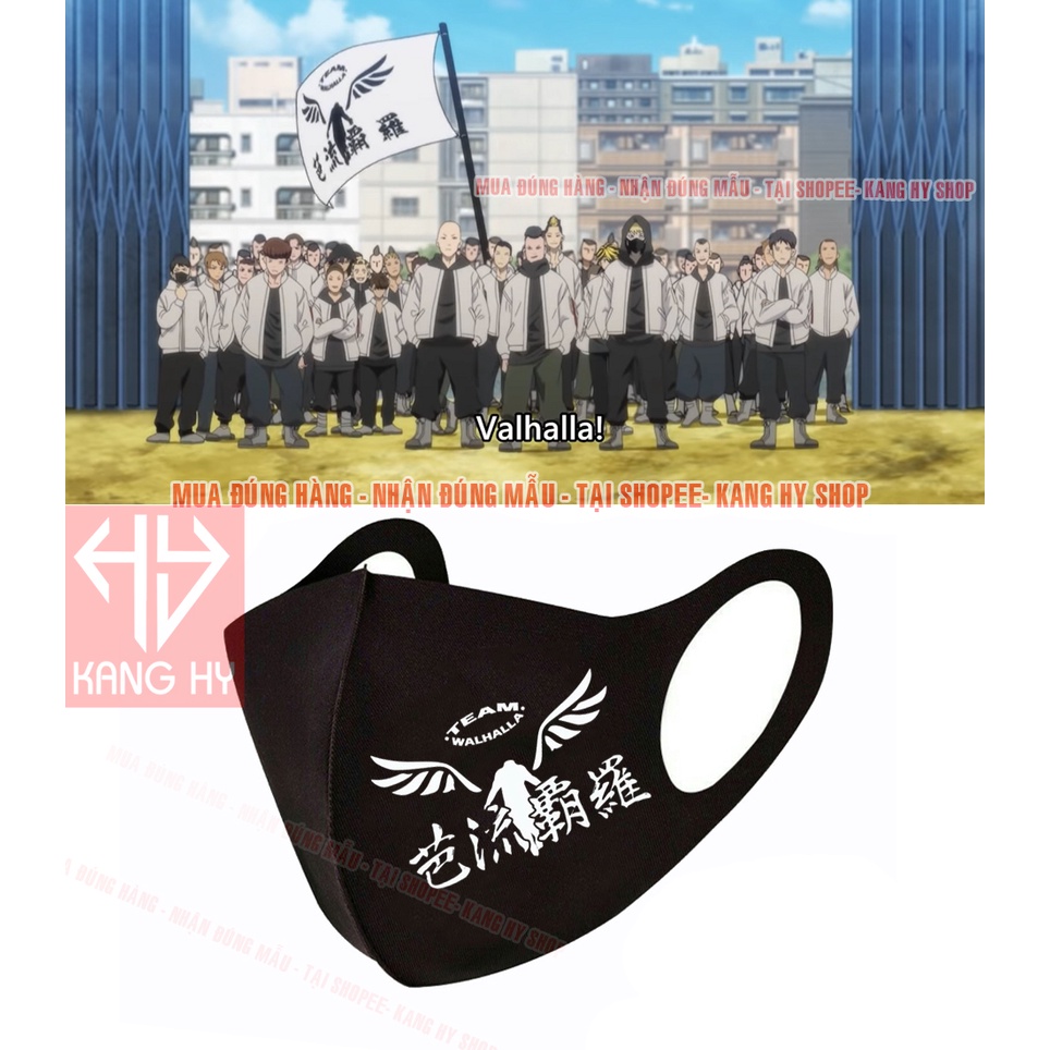 Khẩu trang tokyo revengers/khẩu trang anime tokyo revengers Kanghyshop