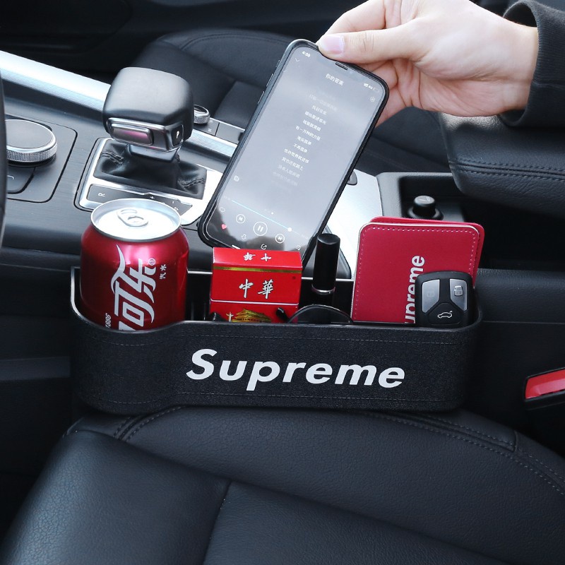 [Hàng Bán Chạy] Hộp Đựng Đồ Khoảng Cách Ghế Ngồi Xe Hơi Hình Quái Vật Nhỏ Đa Năng