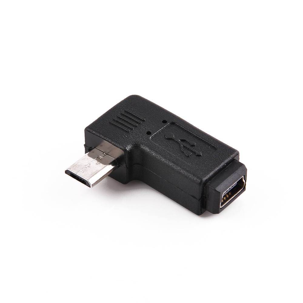 Bộ2 đầu chuyển đổi cổng micro sang USB Type B 5 chân loại vuông góc