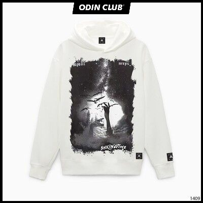 Áo Hoodie OD Oversize Smoking Time, áo nỉ dài tay Unisex ODIN CLOTHING