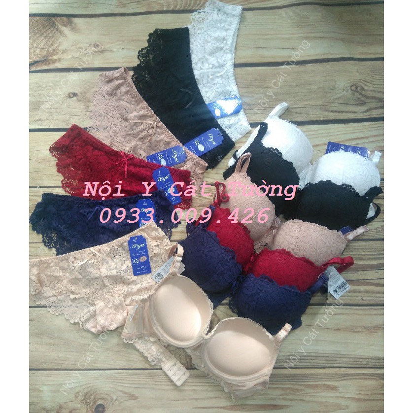 Bộ đồ lót Boya ren siêu đẩy, bộ đồ lót boya