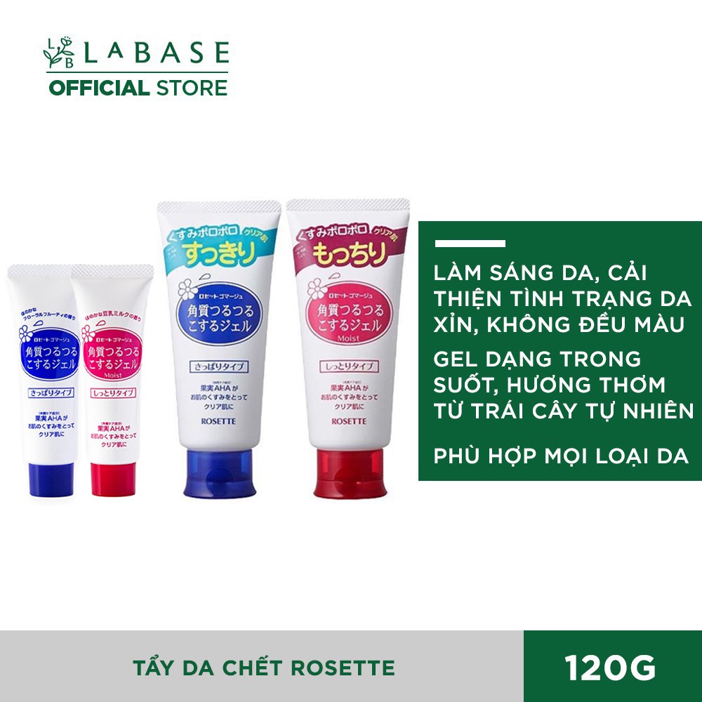 bons Gel tẩy tế bào chết Rosette Peeling Gel 120g chính hãng Nhật Bản | BigBuy360 - bigbuy360.vn
