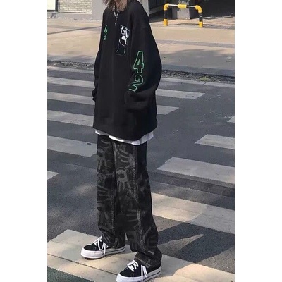 Áo Sweater JL Oversize Black Jack, JACKLANE, Áo nỉ chui đầu Unisex Jack Lane | BigBuy360 - bigbuy360.vn