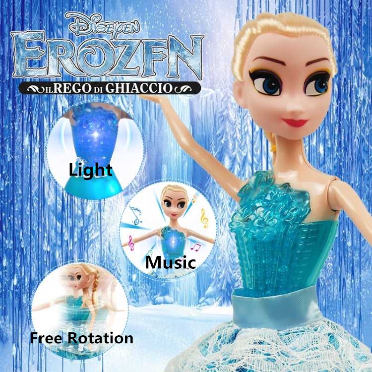 Búp bê nữ hoàng Elsa có thể hát và múa dễ thương